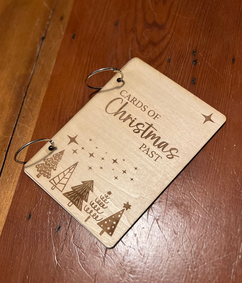Wooden Christmas Card Keeper