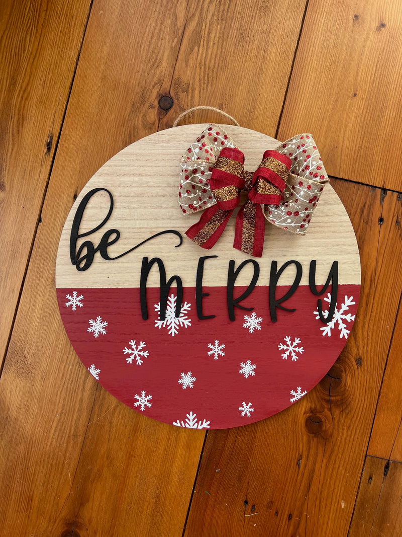 Front Door Welcome Sign