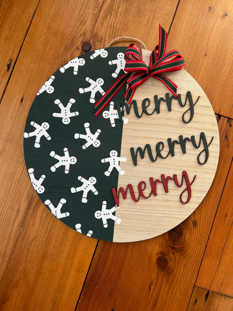 Front Door Welcome Sign