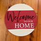 Front Door Welcome Sign