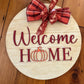 Front Door Welcome Sign