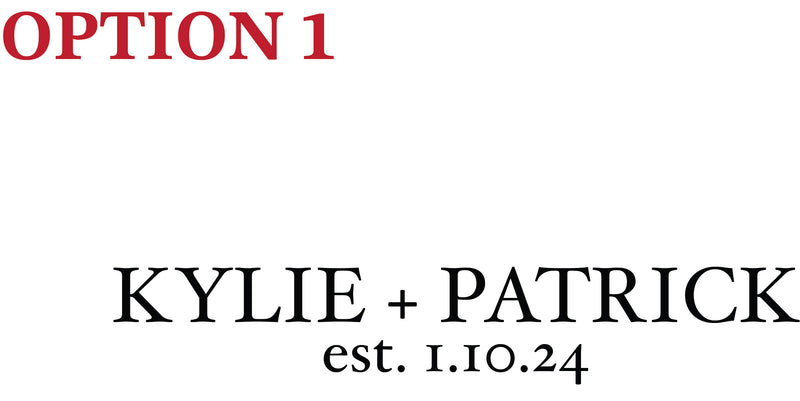 Personalized Cutting Board