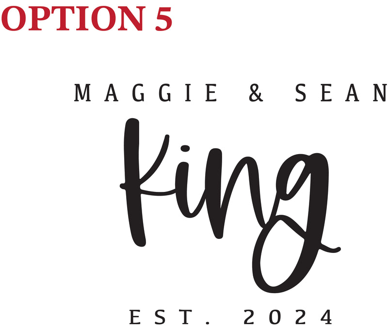 Personalized Cutting Board