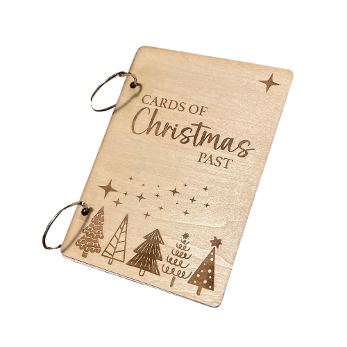 Wooden Christmas Card Keeper