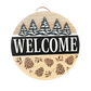 Front Door Welcome Sign